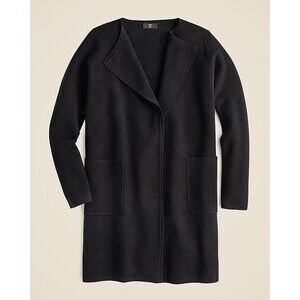 J Crew Juliette collarless sweater-blazer Loose fit New Size S Small